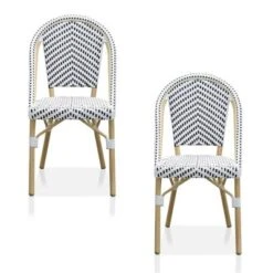 3pc Arna Patio Set With 32" Round Dining Table - MiBasics