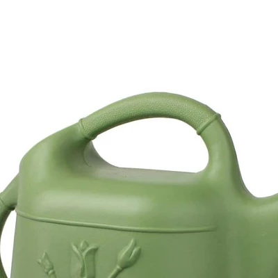 Union Products 63068 2 Gallon Plastic Indoor/Outdoor Watering Can W/ Tulip Design For Garden, Potted Plants, & Patio Pots, Sage Green 3 Union Products 63068 2 Gallon Plastic Indoor/Outdoor Watering Can W/ Tulip Design For Garden, Potted Plants, & Patio Pots, Sage Green