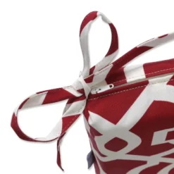 Geometric Outdoor Bench Cushion - Pillow Perfect