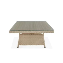 57" X 33" All-Weather Wicker Canaan Outdoor Coffee Table Brown - Alaterre Furniture 12 57" X 33" All-Weather Wicker Canaan Outdoor Coffee Table Brown - Alaterre Furniture -Sunnydaze Decor Store GUEST 048eb96d 17e9 4fa6 ad25 bdbe0c9d5fa3