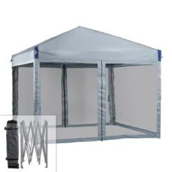 Aoodor 10' X 10' Pop Up Canopy Tent With Removable Mesh Sidewalls, Portable Instant Shade Canopy With Roller Bag 19 Aoodor 10' X 10' Pop Up Canopy Tent With Removable Mesh Sidewalls, Portable Instant Shade Canopy With Roller Bag -Sunnydaze Decor Store GUEST 05b1411b a1a3 455d bea2 c58ef7c99582