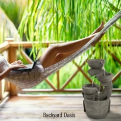 Nature Spring 4-Tiered Bowl Outdoor Water Fountain 11 Nature Spring 4-Tiered Bowl Outdoor Water Fountain -Sunnydaze Decor Store GUEST 074bee42 c336 47c2 90d2 379dc5247796