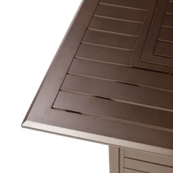 Oakland Living Aluminum Rectangle 48" X 36" 55000 BTUs Propane Outdoor Patio Dining Table With Fire Pit Glass With Two Covers 18 Oakland Living Aluminum Rectangle 48" X 36" 55000 BTUs Propane Outdoor Patio Dining Table With Fire Pit Glass With Two Covers -Sunnydaze Decor Store GUEST 077b5020 5107 45a0 9223 78897e8e4826