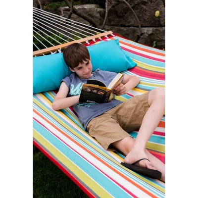 Vivere Double Quilted Fabric Hammock 6 Vivere Double Quilted Fabric Hammock - Image 4