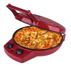 Courant 12 Inch Electric Griddle And Pizza Maker W/ Dial, Opens 180° -Sunnydaze Decor Store GUEST 0b5b5289 5181 4edf 858f 7af008a1084f