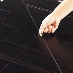 5pc Outdoor Dining Set With 42" Aluminum Square Damask Design Fire Table & Deep Seating Swivel Rocking Chairs - Oakland Living 19 5pc Outdoor Dining Set With 42" Aluminum Square Damask Design Fire Table & Deep Seating Swivel Rocking Chairs - Oakland Living -Sunnydaze Decor Store GUEST 0c0cbc08 5d92 4cfd b2e1 e6a7210e6097