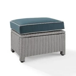 Bradenton Outdoor Wicker Ottoman - Crosley 25 Bradenton Outdoor Wicker Ottoman - Crosley -Sunnydaze Decor Store GUEST 0eb9dad3 c0db 4764 987b c45f104c679d