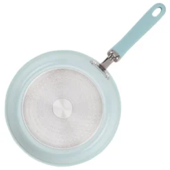 Rachael Ray Create Delicious 9.5" Aluminum Nonstick Deep Skillet With Lid Light Blue 5 Rachael Ray Create Delicious 9.5" Aluminum Nonstick Deep Skillet With Lid Light Blue -Sunnydaze Decor Store GUEST 0f5c9c37 388c 4524 9556 b6ba98ac0940