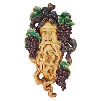 Design Toscano God Of The Grape Harvest Wall Sculpture 3 Design Toscano God Of The Grape Harvest Wall Sculpture