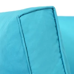 5pc Wicker Patio Sectional Seating Set With Cushions - Espresso/Blue - GODEER 22 5pc Wicker Patio Sectional Seating Set With Cushions - Espresso/Blue - GODEER -Sunnydaze Decor Store GUEST 0feb523a a942 45f9 87e5 7b59f3e255fa