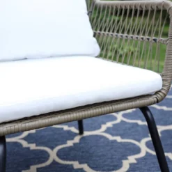 3pc Conversation Set With Cushions - Captiva Designs 16 3pc Conversation Set With Cushions - Captiva Designs -Sunnydaze Decor Store GUEST 10a00355 41d2 4239 9851 ad5e972efaa9