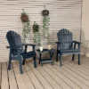 Hamilton 3pc Outdoor Set With Deck Chairs & Folding Side Table - Blue - Highwood 1 Hamilton 3pc Outdoor Set With Deck Chairs & Folding Side Table - Blue - Highwood -Sunnydaze Decor Store GUEST 1272db1e 6b85 4b91 b18d 03f6abca3e83