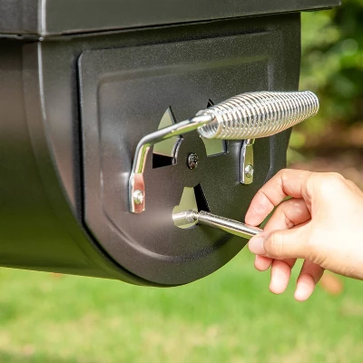 Captiva Designs E02GR016 16" Offset Charcoal Smoke - Black 12 Captiva Designs E02GR016 16" Offset Charcoal Smoke - Black - Image 10