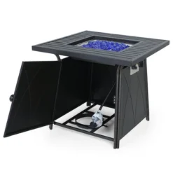 5pc Patio Dining Set With Square Steel Fire Pit With Faux Wood Tabletop & Rattan 360 Swivel Chairs - Captiva Designs 26 5pc Patio Dining Set With Square Steel Fire Pit With Faux Wood Tabletop & Rattan 360 Swivel Chairs - Captiva Designs -Sunnydaze Decor Store GUEST 1371b772 28c5 4bc4 97d5 24f8fceb8b03