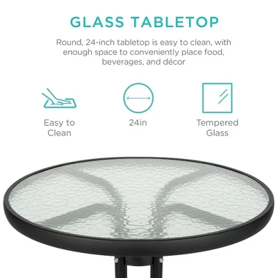 Best Choice Products 3-Piece Bistro Set 5 Best Choice Products 3-Piece Bistro Set - Image 3