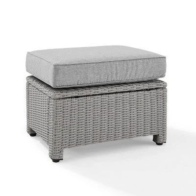 Bradenton Outdoor Wicker Ottoman - Crosley 11 Bradenton Outdoor Wicker Ottoman - Crosley - Image 9