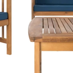 Fontana 4pc Outdoor Set - Natural Look/Navy - Safavieh 10 Fontana 4pc Outdoor Set - Natural Look/Navy - Safavieh -Sunnydaze Decor Store GUEST 17139a5b 922f 44fb 8e11 df4d32e869b2