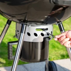 Captiva Designs E02GR013 22" Kettle Charcoal Grill With Pizza Ring And Pizza Stone - Black -Sunnydaze Decor Store GUEST 17bd5d38 383e 4899 90bd 9af0387b2bd7