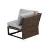 Corner Patio Chair - Gray - Patio Festival