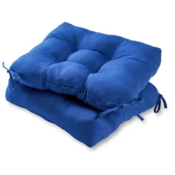 Set Of 2 Solid Outdoor Seat Cushions - Kensington Garden -Sunnydaze Decor Store GUEST 19267e0a 9a06 431f 8ad0 9101916ffe3a