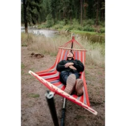 Stansport Bahamas Cotton Blend Hammock 78" X 37" - Red 9 Stansport Bahamas Cotton Blend Hammock 78" X 37" - Red -Sunnydaze Decor Store GUEST 193abd35 3c0a 4819 b90d 97958fb88f8e