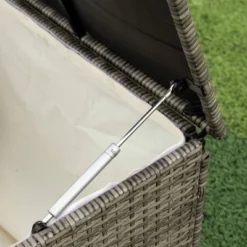 4pc Wicker Patio Seating Set With Cushions - Gray/Beige - GODEER 32 4pc Wicker Patio Seating Set With Cushions - Gray/Beige - GODEER -Sunnydaze Decor Store GUEST 19ab6cba 819b 441e afcd ebc756e116da