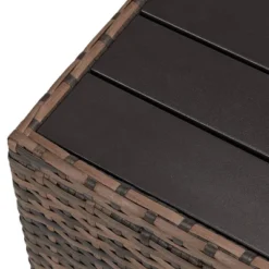 6pc Wicker Outdoor Conversation Set With Cushions - Orange - EDYO LIVING -Sunnydaze Decor Store GUEST 1af79b43 d989 4998 ab7b e0983e57df8b