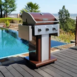 Permasteel 3-Burner Gas Grill With Foldable Side Tables -Sunnydaze Decor Store GUEST 1bf59bfc 0518 411d 9f75 20327bca2b50