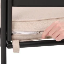 7pc Outdoor Dining Set With 6 Chairs With Seat & Back Cushions & Metal Rectangle Table With Umbrella Hole - Captiva Designs 26 7pc Outdoor Dining Set With 6 Chairs With Seat & Back Cushions & Metal Rectangle Table With Umbrella Hole - Captiva Designs -Sunnydaze Decor Store GUEST 1c04f5ee 0402 4fc1 acf5 3b11cef46bcf