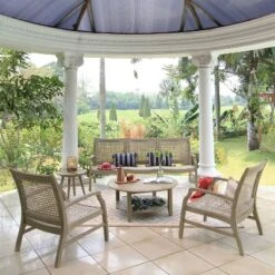 Teak Zuma Patio Sofa Gray - Cambridge Casual 16 Teak Zuma Patio Sofa Gray - Cambridge Casual -Sunnydaze Decor Store GUEST 1c5a79e3 e52c 4b6f ae73 9cf7bd94350e