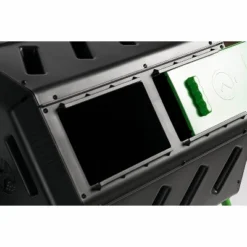 FCMP Outdoor HOTFROG 37 Gallon Plastic Dual Chamber Tumbling Composter Outdoor Elevated Rotating Garden Compost Bin, Green/Black (2 Pack) 8 FCMP Outdoor HOTFROG 37 Gallon Plastic Dual Chamber Tumbling Composter Outdoor Elevated Rotating Garden Compost Bin, Green/Black (2 Pack) -Sunnydaze Decor Store GUEST 1c5e9a80 fa7c 4322 922b add2e3349268