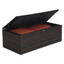 6pc Wicker Outdoor Conversation Set - Orange - EDYO LIVING 29 6pc Wicker Outdoor Conversation Set - Orange - EDYO LIVING -Sunnydaze Decor Store GUEST 1cbbafc7 877c 4848 88c4 9ebf76471d5c