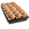 3-1/2” Square Biodegradable Pots & Tray Set -Sunnydaze Decor Store GUEST 1dedd7b2 d98b 488c 9c19 614246c001a2