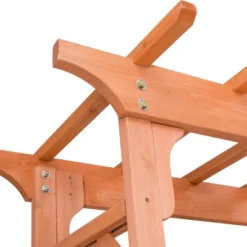 Costway Arbor Over 7FT High Wooden Garden Arch Trellis Pergola Outdoor Patio Plant 14 Costway Arbor Over 7FT High Wooden Garden Arch Trellis Pergola Outdoor Patio Plant -Sunnydaze Decor Store GUEST 1e39081b 1b18 4332 9f18 e7b7e5f3468f