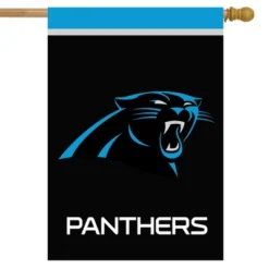 Briarwood Lane Carolina Panthers House Flag NFL Licensed 28" X 40"