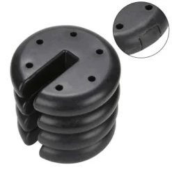 Z-Shade ZSCIRWTS-4 Black Durable Plastic Coated 5 Pound Circular Cement Core Canopy Shade Tent Outdoor Weight Plates, Set Of 4 9 Z-Shade ZSCIRWTS-4 Black Durable Plastic Coated 5 Pound Circular Cement Core Canopy Shade Tent Outdoor Weight Plates, Set Of 4 -Sunnydaze Decor Store GUEST 1fb75242 4fcb 41dc 9fbf 3159b8f73766