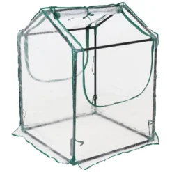 Sunnydaze Decor Sunnydaze Mini Greenhouse With 2 Zippered Side Doors - Clear 19 Sunnydaze Decor Sunnydaze Mini Greenhouse With 2 Zippered Side Doors - Clear -Sunnydaze Decor Store GUEST 1fc8dbd4 3d04 4686 b6bd 35a66449e2f3