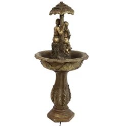 Sunnydaze Decor Sunnydaze Outdoor Solar Powered Polyresin Lovers Umbrella Water Fountain With Battery Backup And LED Lights - 43" 13 Sunnydaze Decor Sunnydaze Outdoor Solar Powered Polyresin Lovers Umbrella Water Fountain With Battery Backup And LED Lights - 43" -Sunnydaze Decor Store GUEST 2141520b 2272 4a98 9b4b e099d1589a7f
