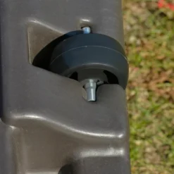 Outsunny Square Cantilever Patio Umbrella Base With 4 Wheels For Easy Moving, Heavy Duty Umbrella Stand, Coffee -Sunnydaze Decor Store GUEST 2282ec1f 4a8c 470d 8e0e d077375b9816