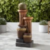 John Timberland Sphere Jugs And Column Rustic Cascading Outdoor Floor Water Fountain With LED Light 50" For Yard Garden Patio Home Deck Porch House 2 John Timberland Sphere Jugs And Column Rustic Cascading Outdoor Floor Water Fountain With LED Light 50" For Yard Garden Patio Home Deck Porch House -Sunnydaze Decor Store GUEST 2287a98c 4ec1 4431 8417 a8272d43ee7c