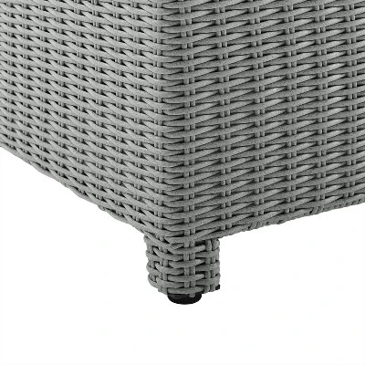 3pc Bradenton Outdoor Steel Arm Chairs Gray - Crosley 11 3pc Bradenton Outdoor Steel Arm Chairs Gray - Crosley - Image 9