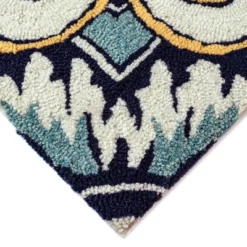 Liora Manne Ravella Floral Indoor/Outdoor Rug -Sunnydaze Decor Store GUEST 2544560a e016 469b 8294 44299cd0cacf