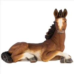 Design Toscano Relaxing Pony Horse Foal Statue -Sunnydaze Decor Store GUEST 256b965d d619 4774 921e 061572c3a508