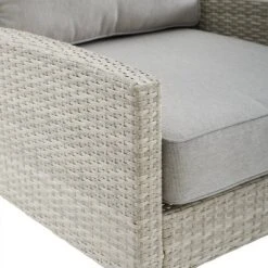 Capella Outdoor Wicker 3 Pc Sofa And Two Chair Set - Gray/Acorn - Crosley 25 Capella Outdoor Wicker 3 Pc Sofa And Two Chair Set - Gray/Acorn - Crosley -Sunnydaze Decor Store GUEST 258aad3e 7966 49b2 9095 7b30ac7e1106 1