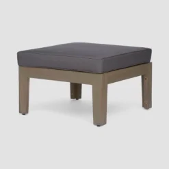 Grenada 5pc Acacia Sectional Sofa Set - Gray/Dark Gray - Christopher Knight Home -Sunnydaze Decor Store GUEST 269038a1 c4ea 46a4 ab35 fa26cb305ace