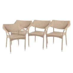 Flash Furniture Jace Set Of 4 Commercial Grade Stacking Patio Chairs, All Weather PE Rattan Wicker Patio Dining Chairs 25 Flash Furniture Jace Set Of 4 Commercial Grade Stacking Patio Chairs, All Weather PE Rattan Wicker Patio Dining Chairs -Sunnydaze Decor Store GUEST 28409571 f789 4e80 8658 7d70dc64d35d