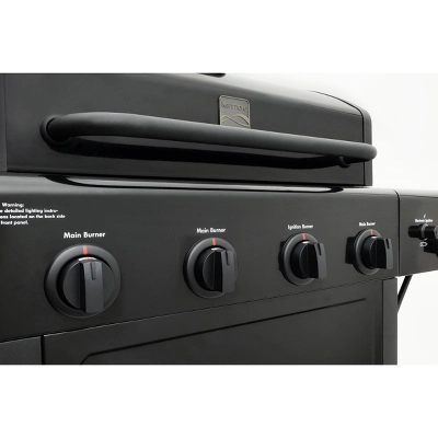 Kenmore 4-Burner Open Cart Grill With Side Burner 7 Kenmore 4-Burner Open Cart Grill With Side Burner - Image 5