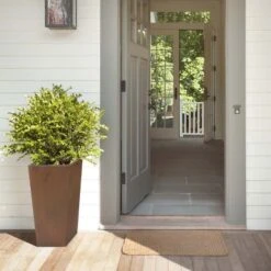 LuxenHome Square Tapered 24.2" Tall Planter Black 22 LuxenHome Square Tapered 24.2" Tall Planter Black -Sunnydaze Decor Store GUEST 2a7fd5da 7c42 4887 9266 6bbb3e9e9efd