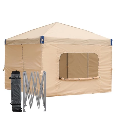 Aoodor Pop Up Canopy Tent With Removable Mesh Window Sidewalls, Portable Instant Shade Canopy With Roller Bag 11 Aoodor Pop Up Canopy Tent With Removable Mesh Window Sidewalls, Portable Instant Shade Canopy With Roller Bag - Image 9