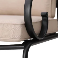 7pc Outdoor Dining Set With 6 Chairs With Seat & Back Cushions & Metal Rectangle Table With Umbrella Hole - Captiva Designs 23 7pc Outdoor Dining Set With 6 Chairs With Seat & Back Cushions & Metal Rectangle Table With Umbrella Hole - Captiva Designs -Sunnydaze Decor Store GUEST 2e22cf9a 4a6f 41a1 af9f 3f7f5648180e